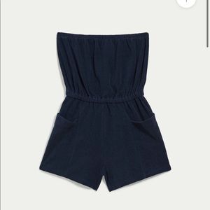 Suzie Kondi size XS black romper beach Terry never worn